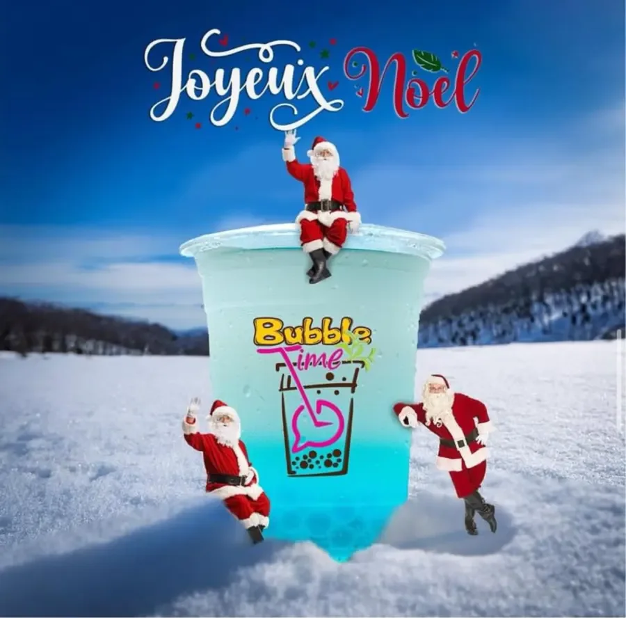 Bubble Time · Christmas campaign